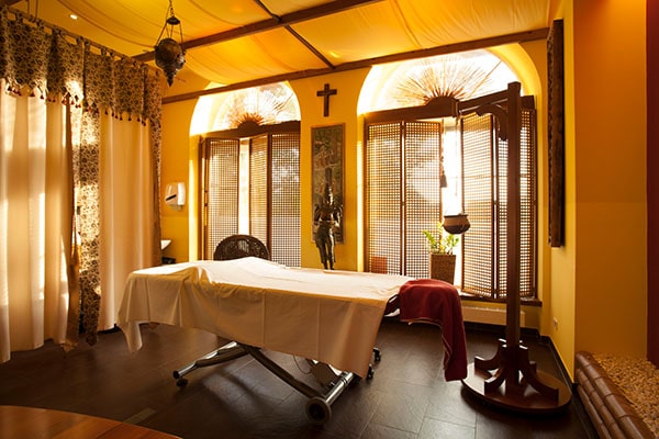 Ein Behandlungsraum im Kurhaus Schärding