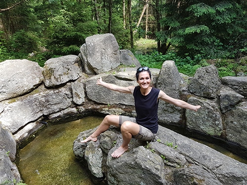 Sandra Exl im Moorwald in Bad Leonfelden